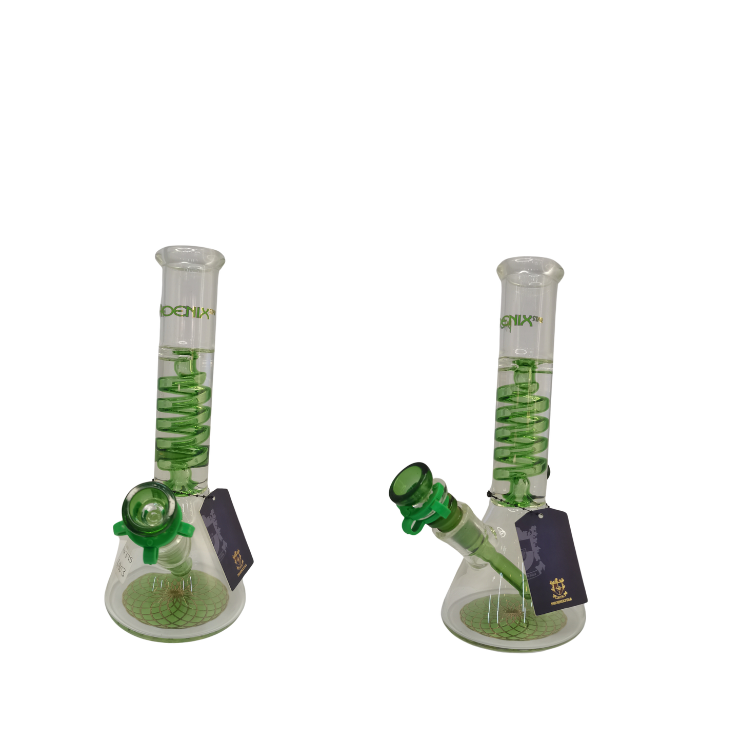 PHX395 Freezable Coil Phoenix Bong