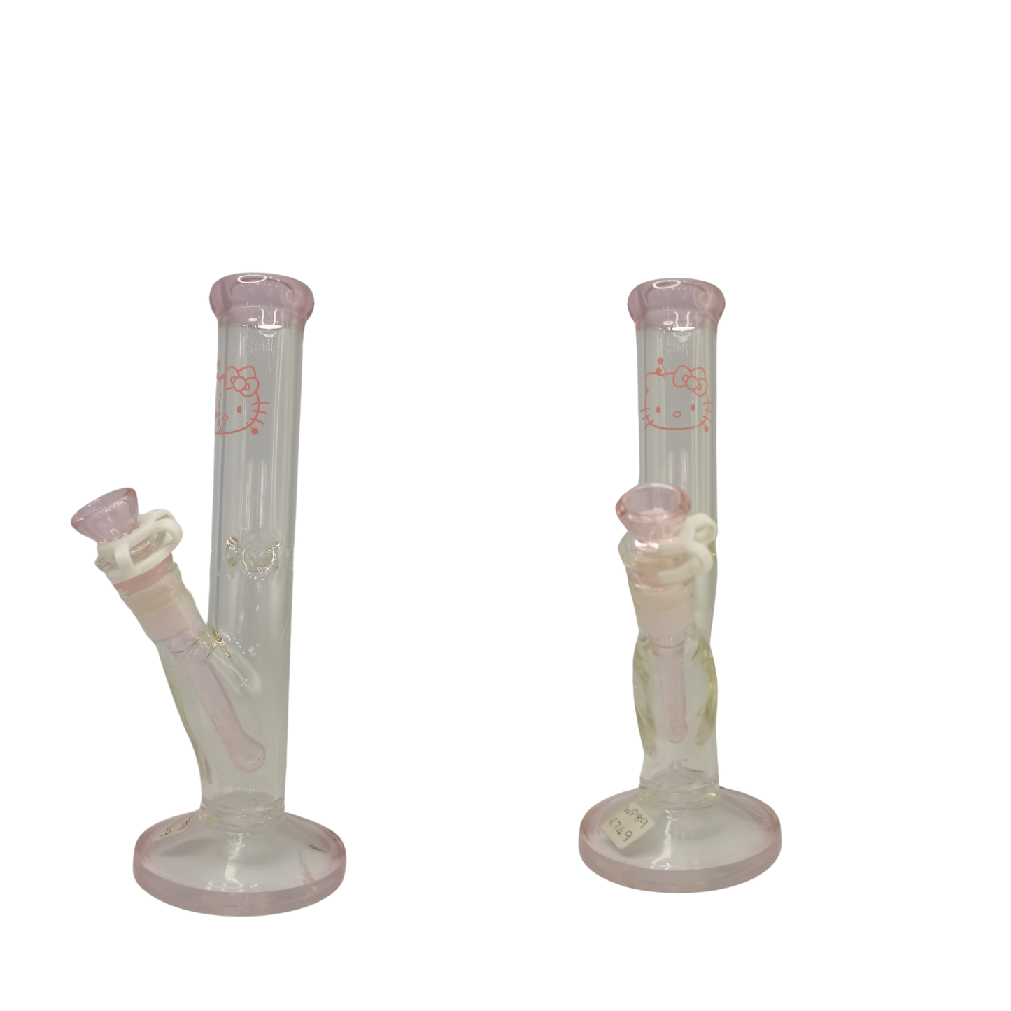 WP89 Hello Kitty Straight Bong